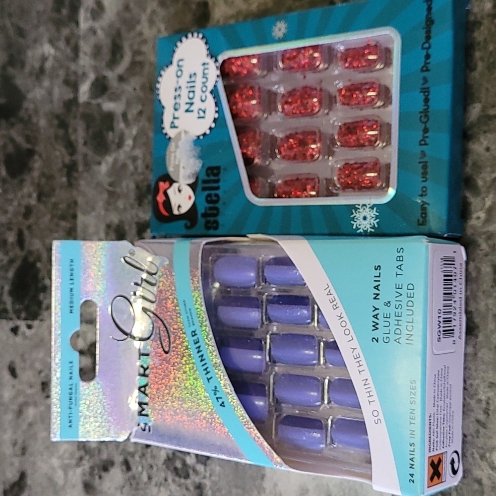 Smart Girl & Stella manicure Press-on nails Bundle